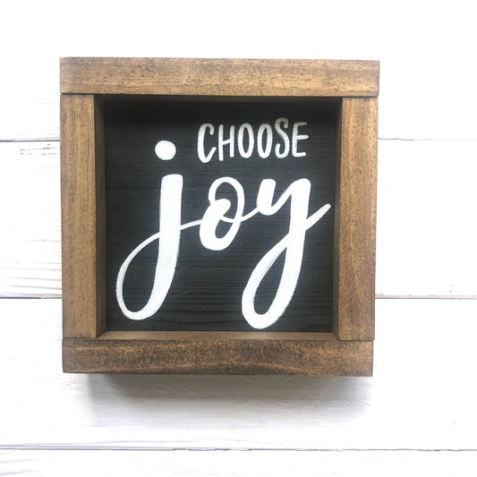 Choose Joy Sign
