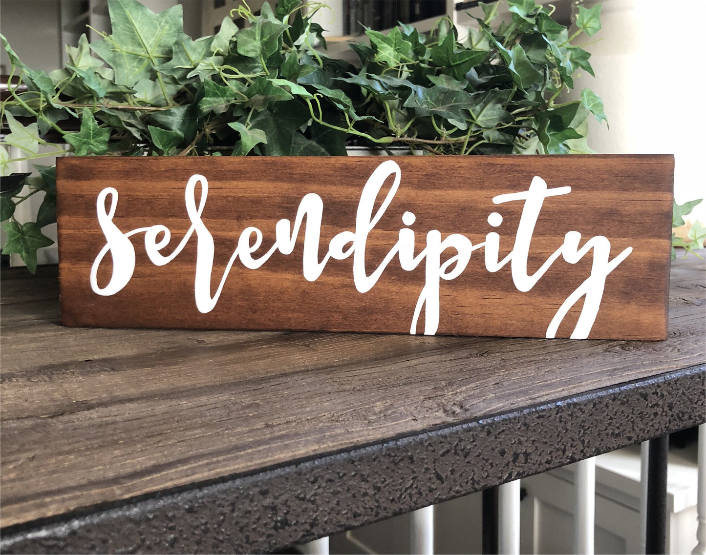 Serendipity | Serendipity sign | Rustic Wood Sign |