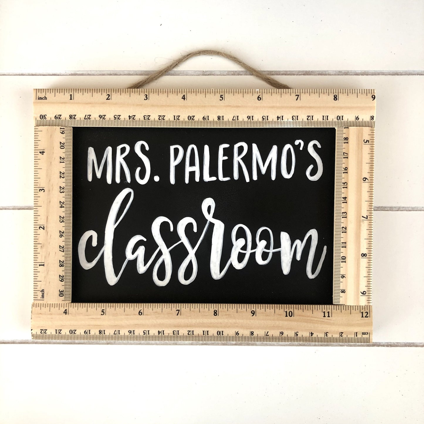 Personalized Teacher Classroom Sign | Custom Teacher Gift |Teacher Appreciation gift