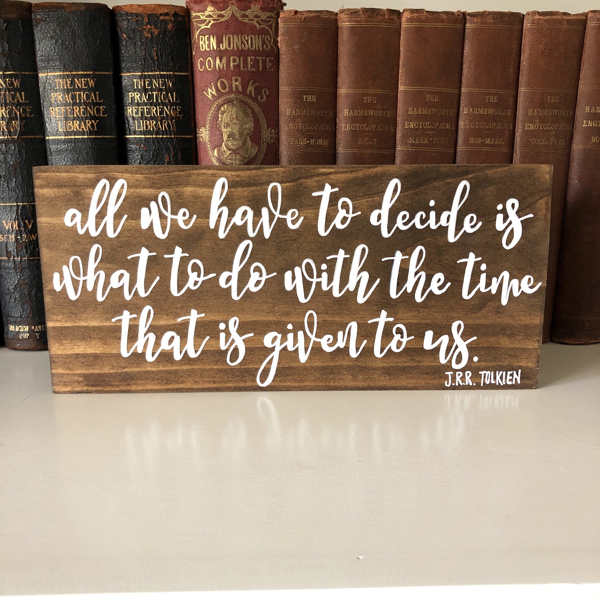 JRR Tolkien Quote Sign | Lord Of The Rings Quote | Tolkien Quote | Gandalf Quote