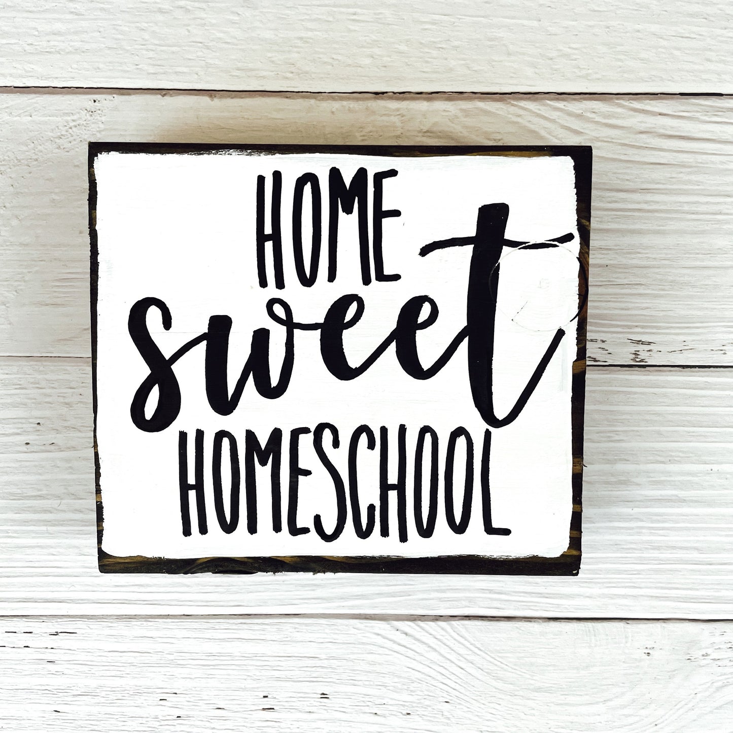 Home Sweet Homeschool Sign | Funny Homeschool Sign | Home School Sign