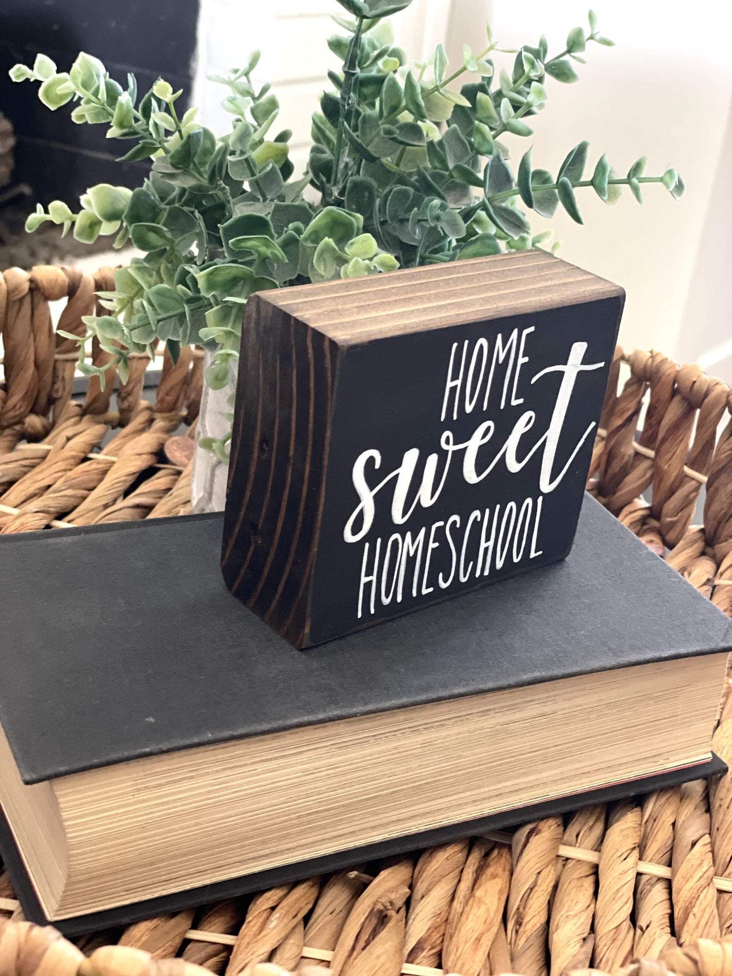 Home Sweet Homechool Sign | Homeschool Sign |  Home School Sign| Home-School Sign