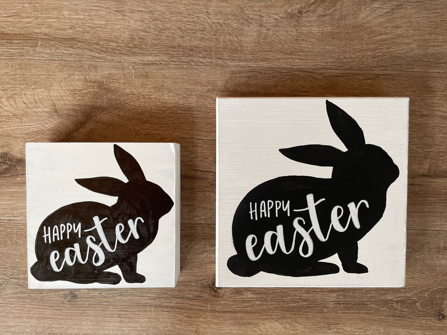 Happy Easter Sign | Easter Bunny Decor | Easter Home Decor Sign | Easter Farmhouse | Easter Wood Sign