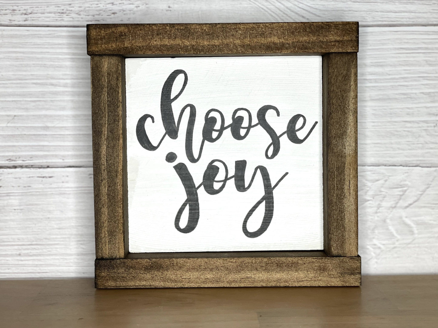 Choose Joy Sign