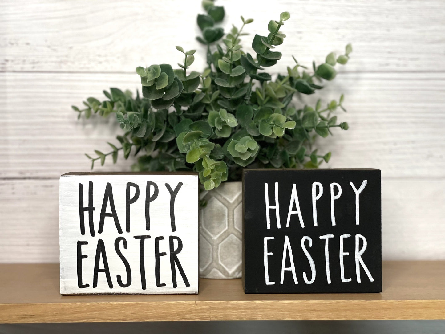 Easter Home Decor| Small Easter Sign | Happy Easter Sign | Happy Easter Decor