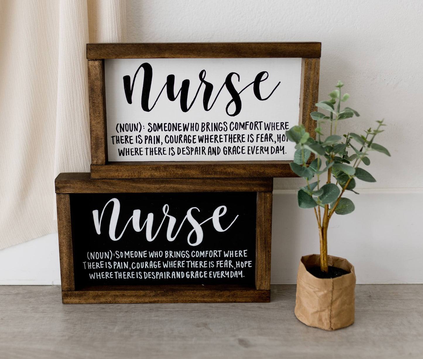 Nurse Sign | Nurse Gift | Oncology Nurse | Nurse Thank You | Nurse Plaque | ICU Nurse | Nursing Student