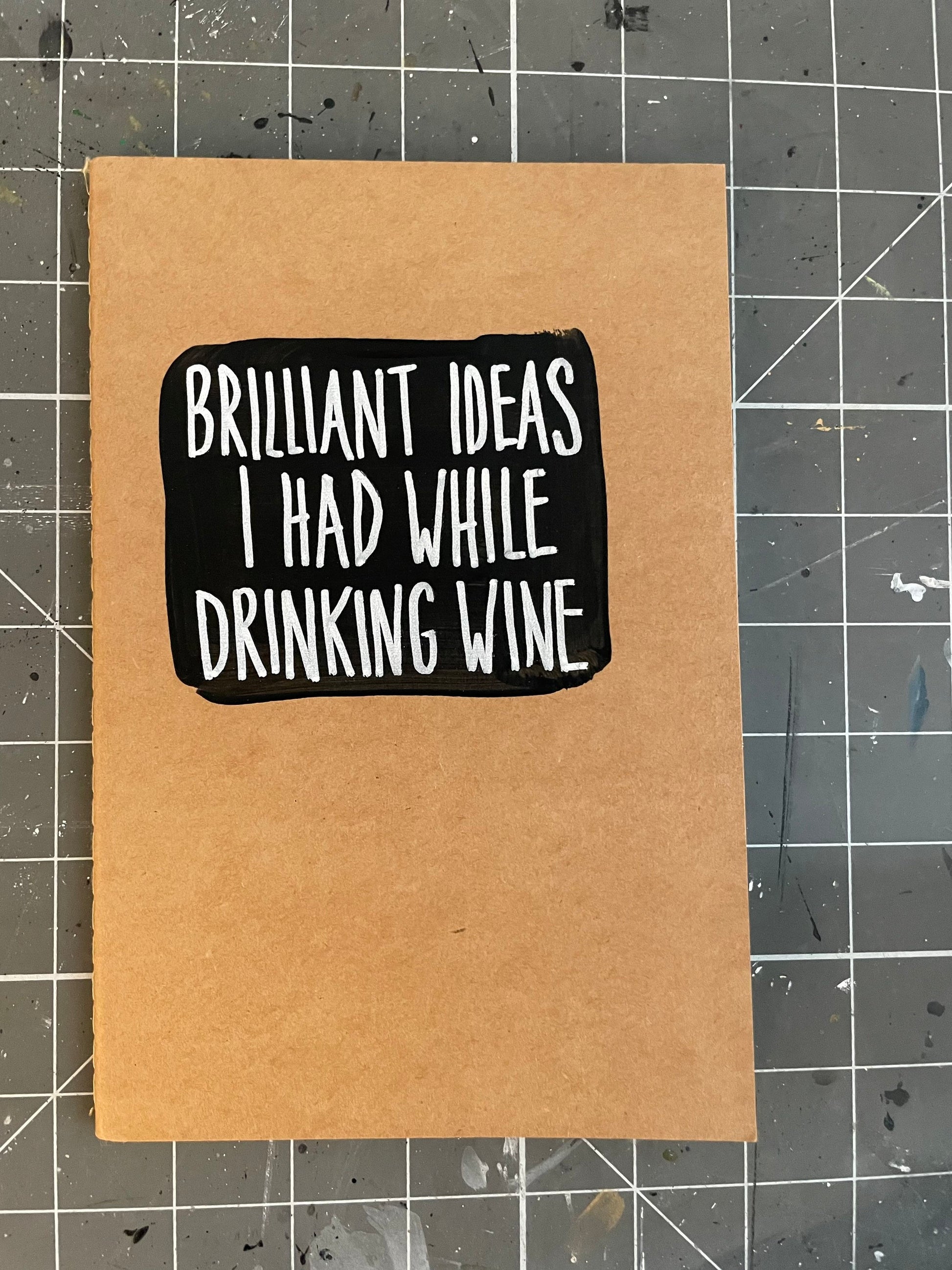 Brilliant Ideas I Had While Journal | Custom Journal | Personalized Journal