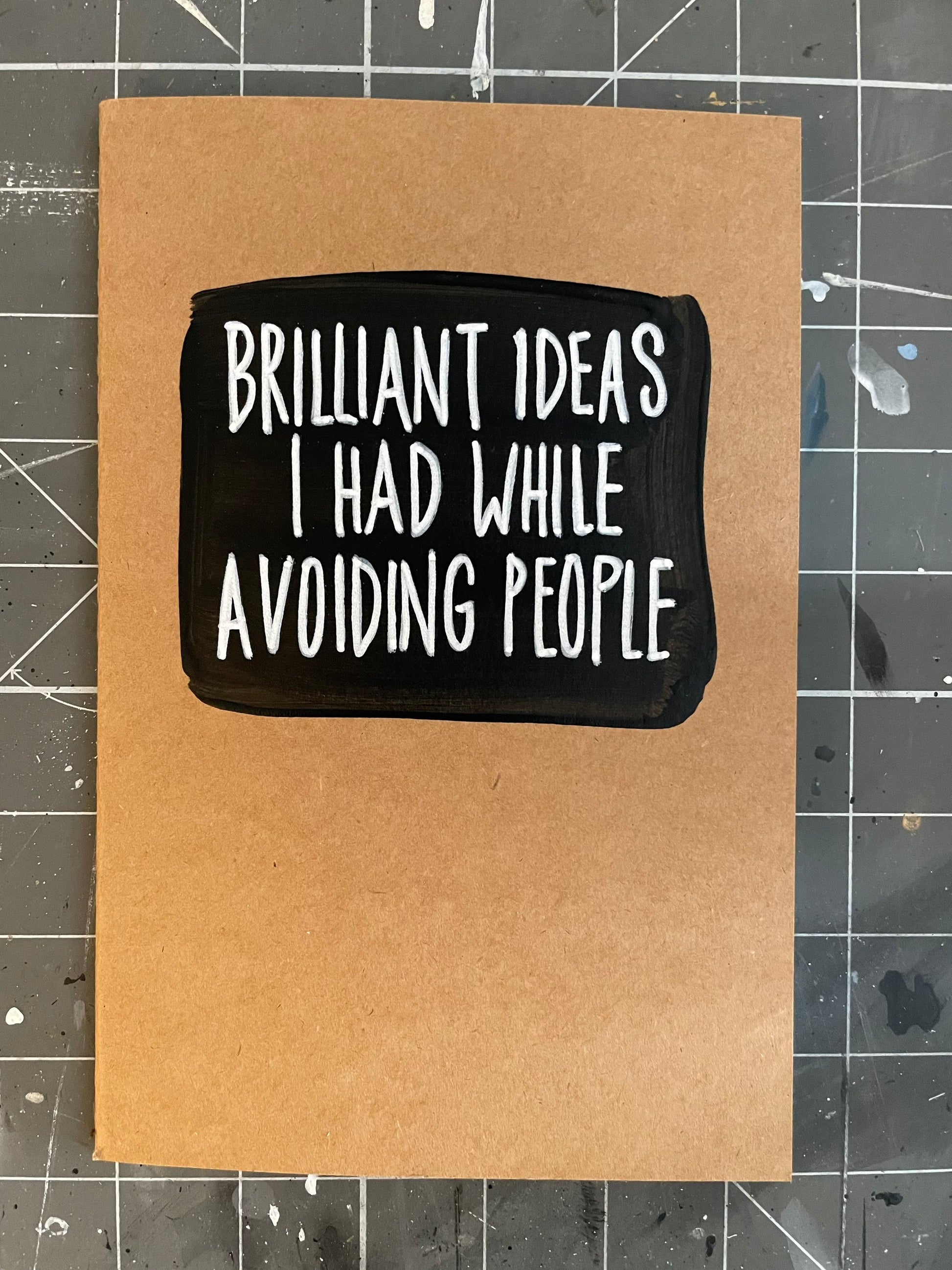 Brilliant Ideas I Had While Journal | Custom Journal | Personalized Journal