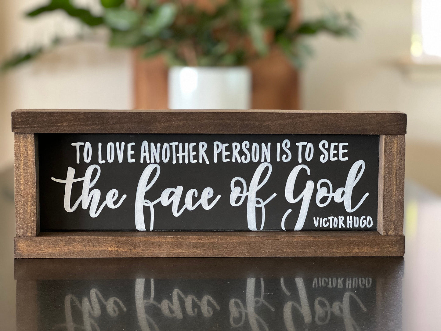 To Love Another Person is to See The Face Of God | Victor Hugo Quote | Les Miserables | Les Miserables Gift