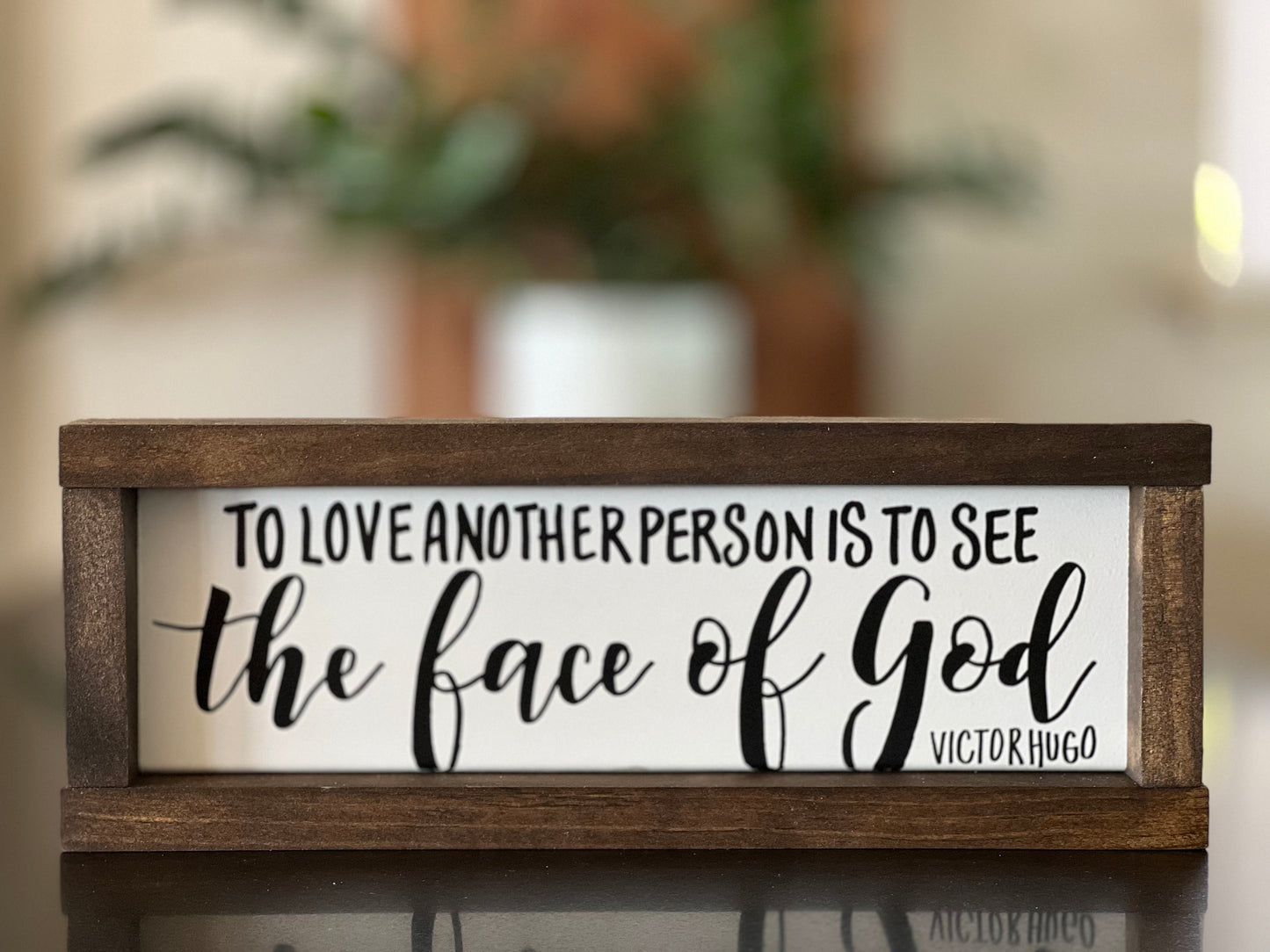 To Love Another Person is to See The Face Of God | Victor Hugo Quote | Les Miserables | Les Miserables Gift