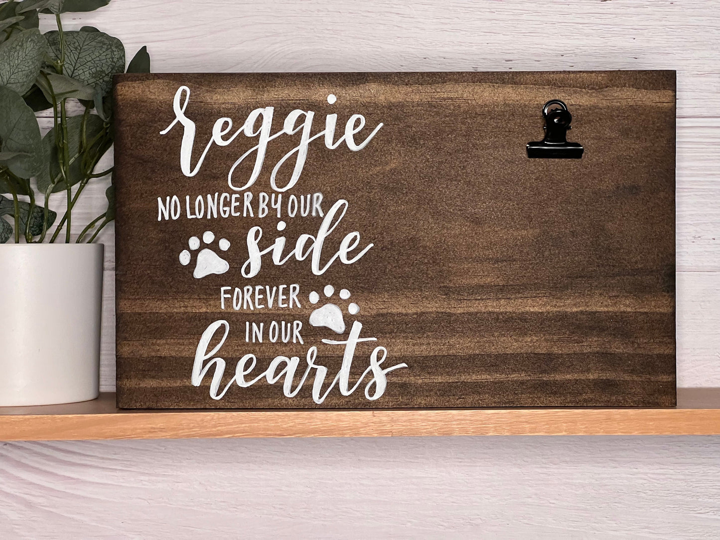 Personalized Pet Memorial Sign | Cat Loss Gift | Dog Loss Gift | Pet Bereavement Gift | Pet Sympathy Gift | Pet Loss Gift