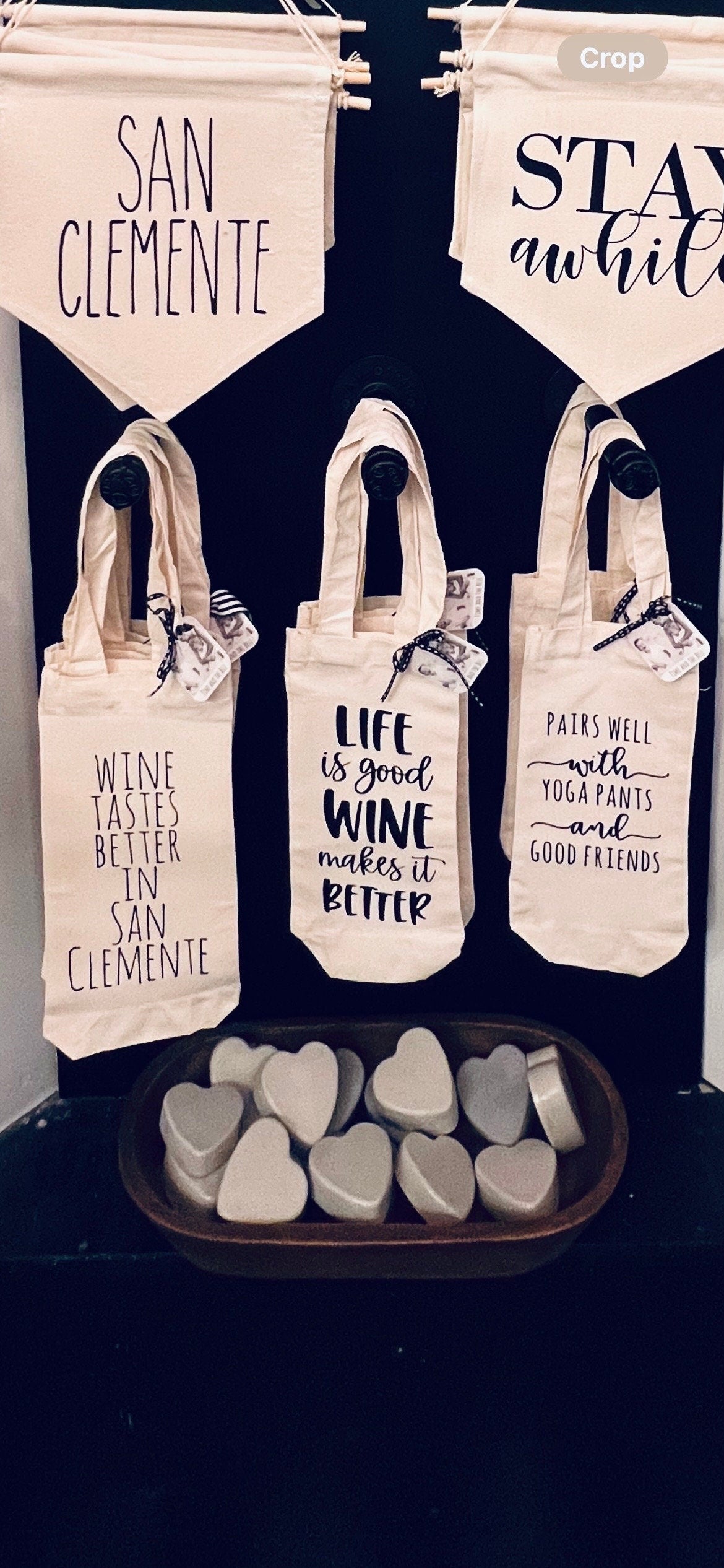 Hometown Wine Bag | Custom Wine Bag | Personalized Wine Bag | Wine Gift Bag