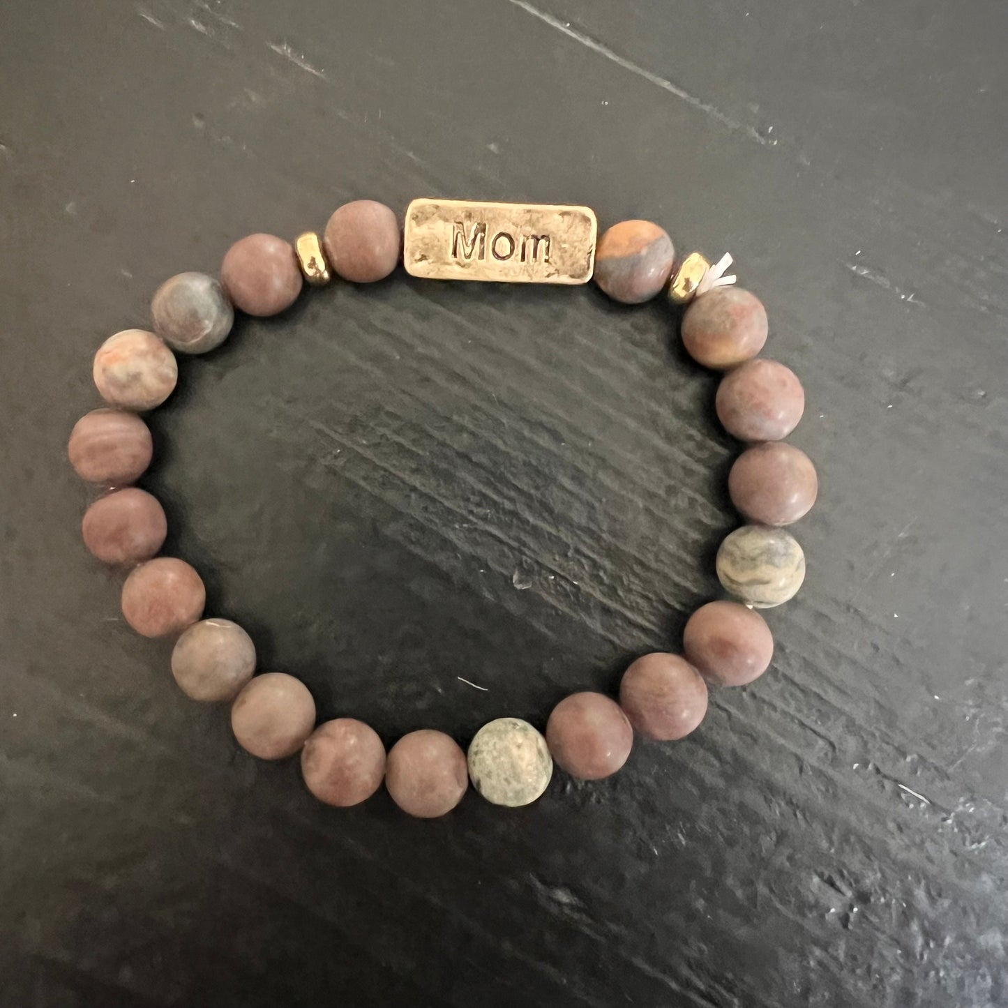 Mom Bracelet | Mothers Day Jewelry | Mom Stone Bracelet | Gift for Mom | Mama Bracelet