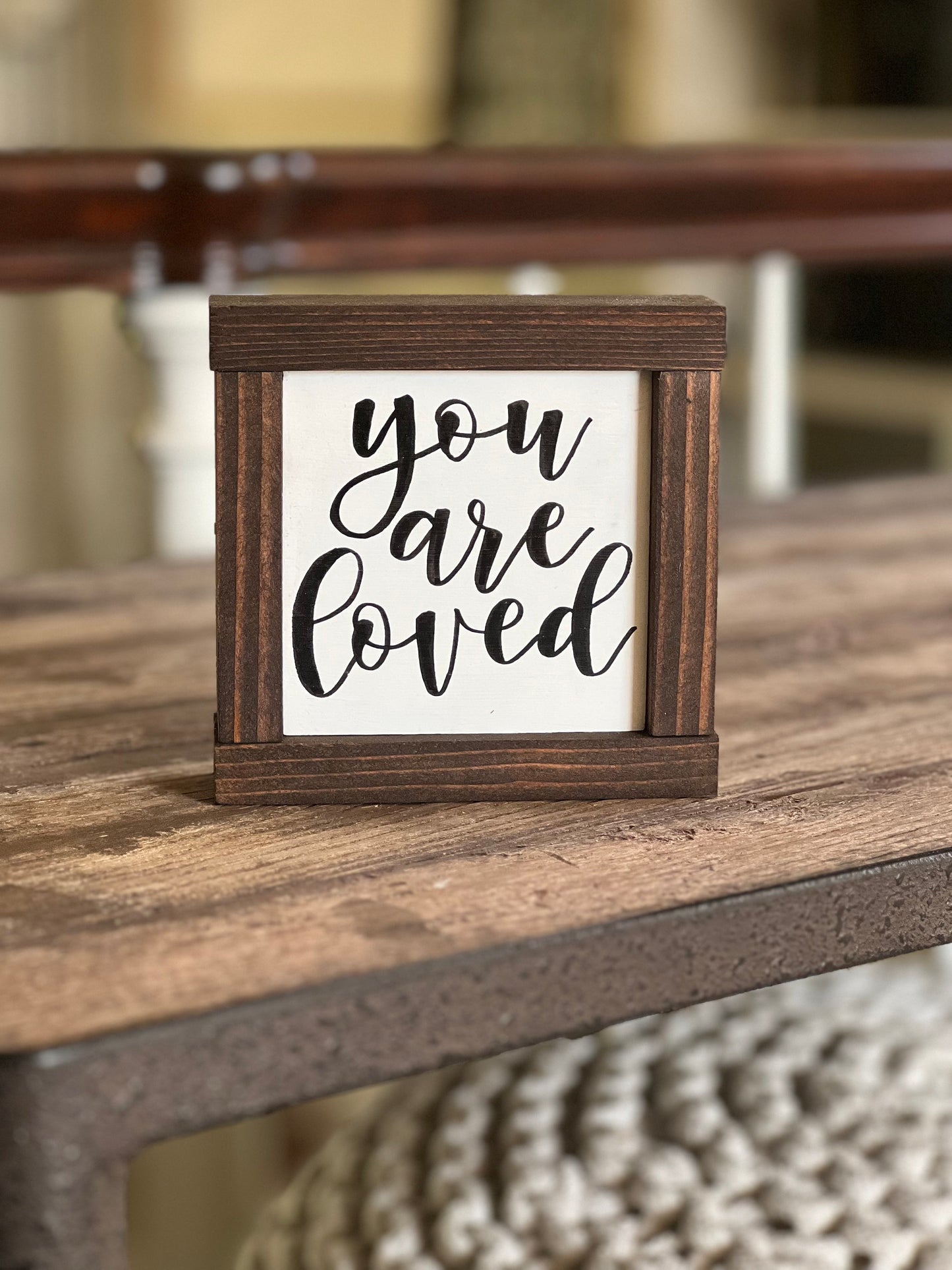 You Are Loved | Loved Wall Art | Tiered Tray Sign