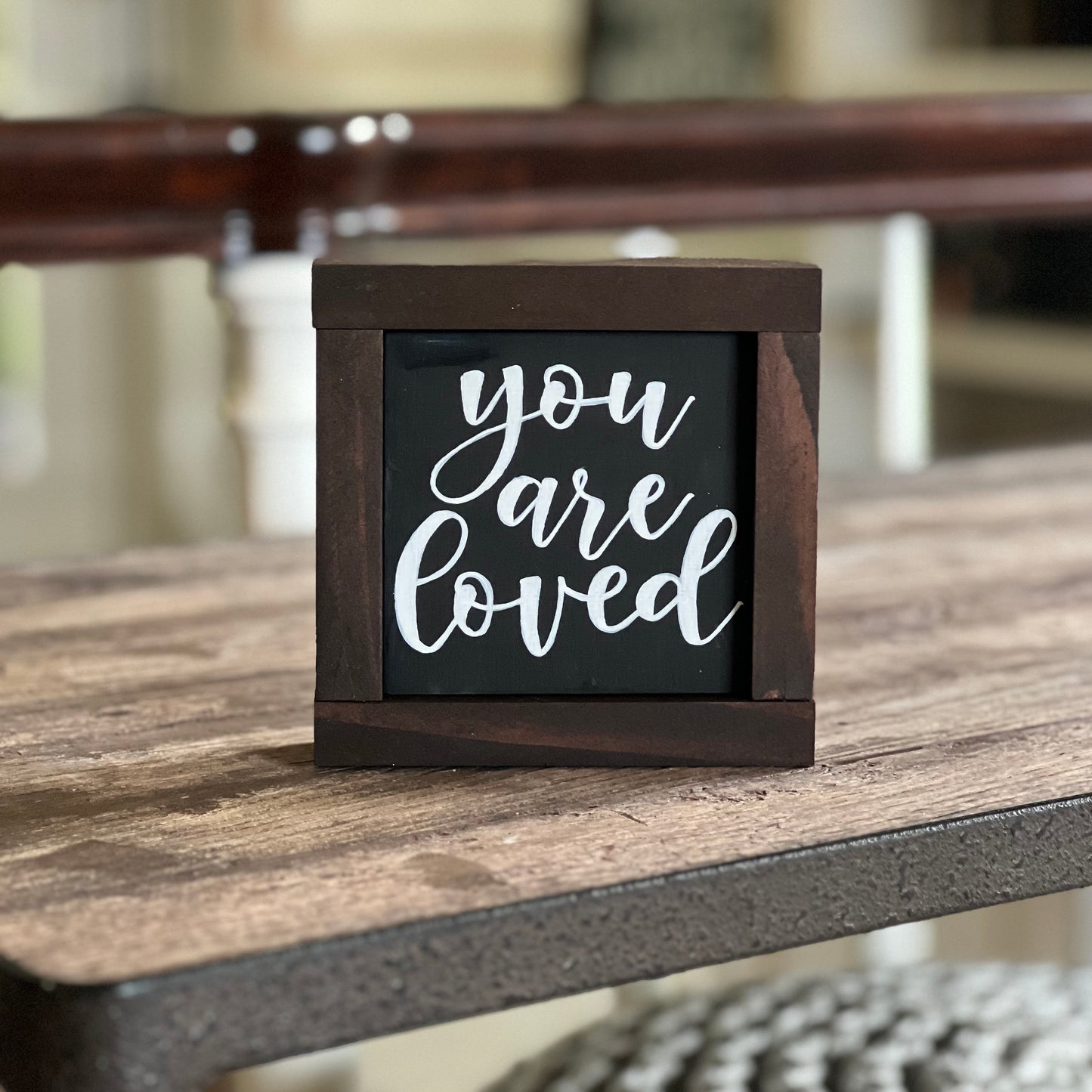 You Are Loved | Loved Wall Art | Tiered Tray Sign