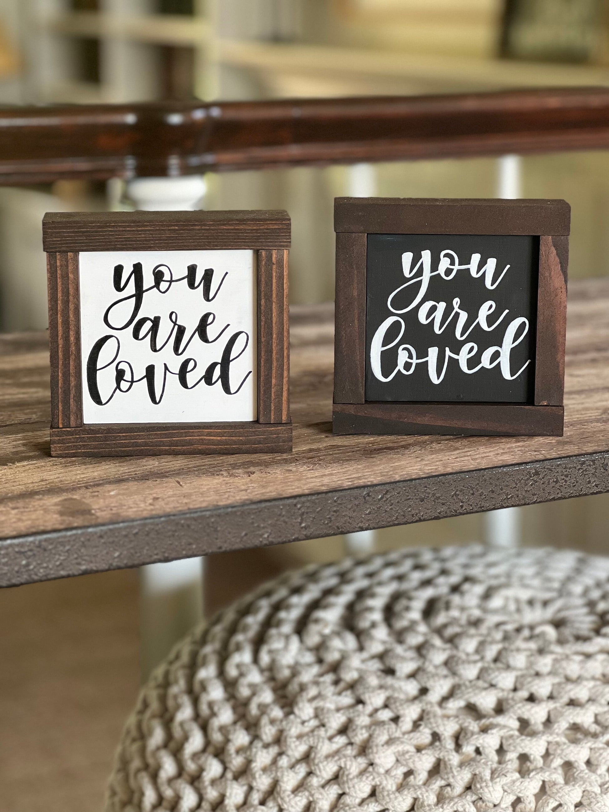 You Are Loved | Loved Wall Art | Tiered Tray Sign