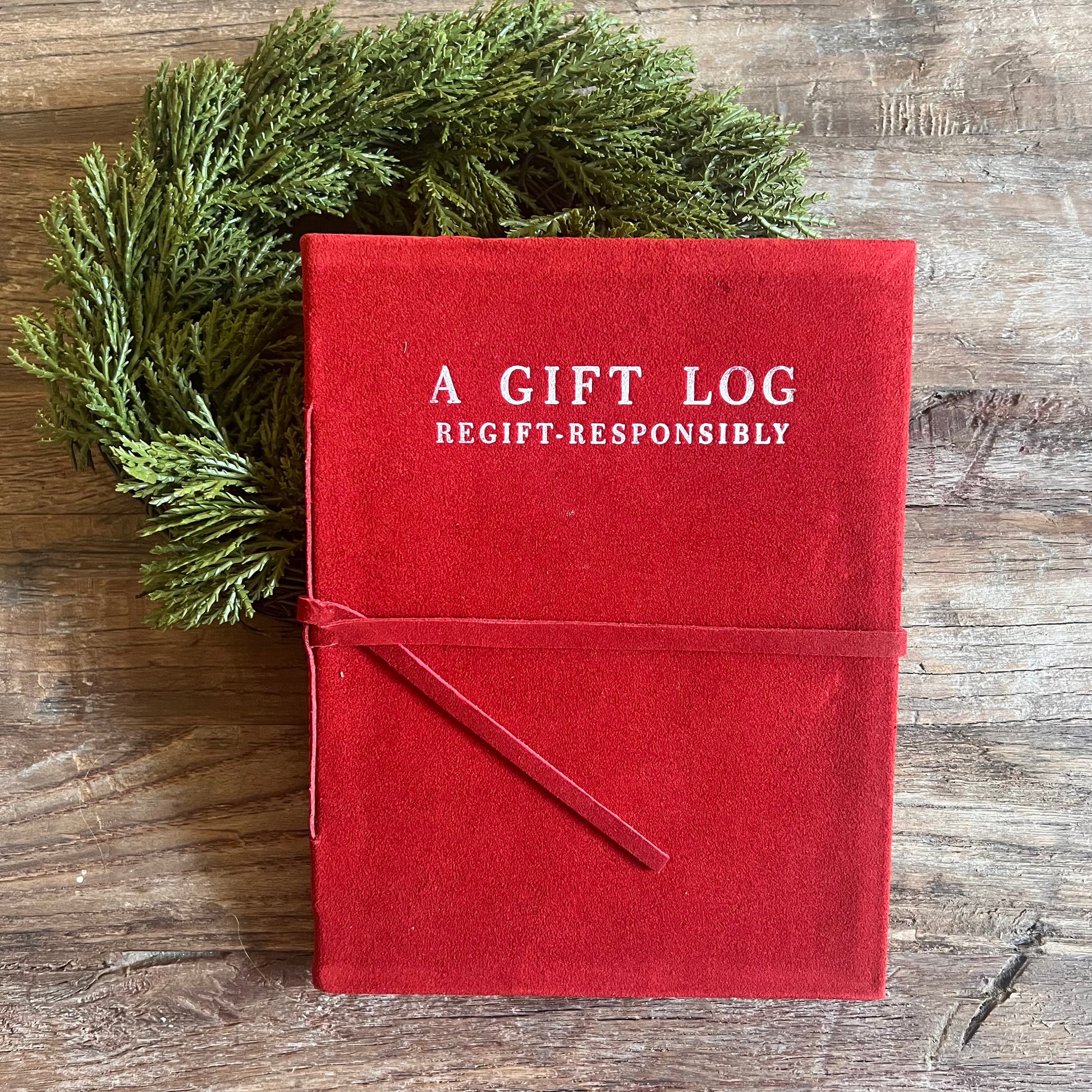 A Gift Log | Regifting Journal