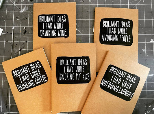 Custom Journal | Personalized Journal | Brilliant Ideas I Had Journal